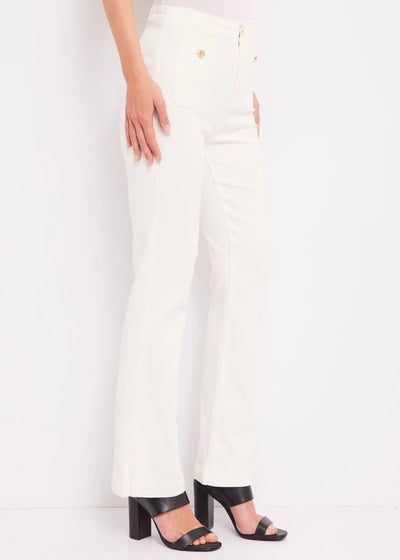 Gaudi jeans Donna Pantaloni flare cropped