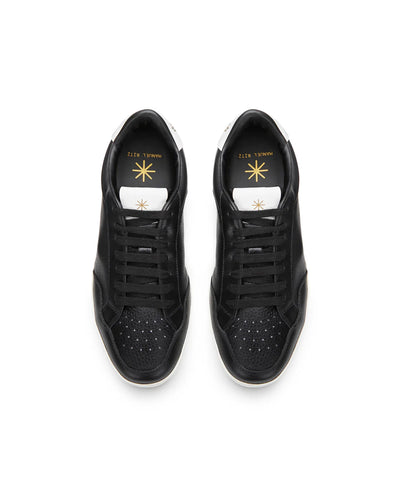 Manuel Ritz Sneakers mix pelle nero