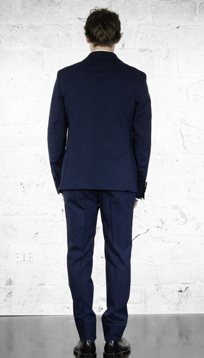 Angelo Toma Abito blu collo sciallato doppiopetto Abiti e giacche - Boutique Luisa Trendy