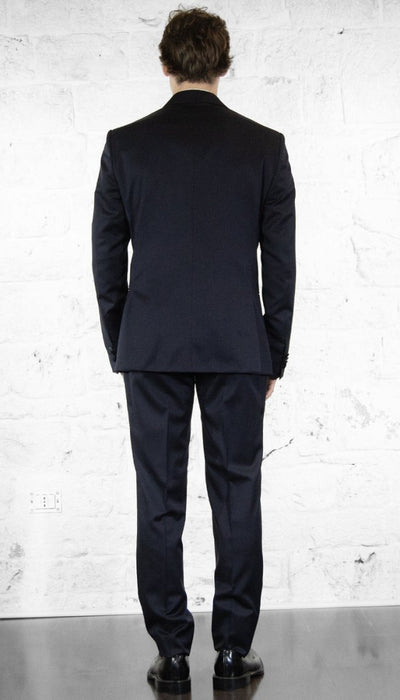 Angelo Toma Abito in lana pettinata reverse in raso Abiti e giacche - Boutique Luisa Trendy