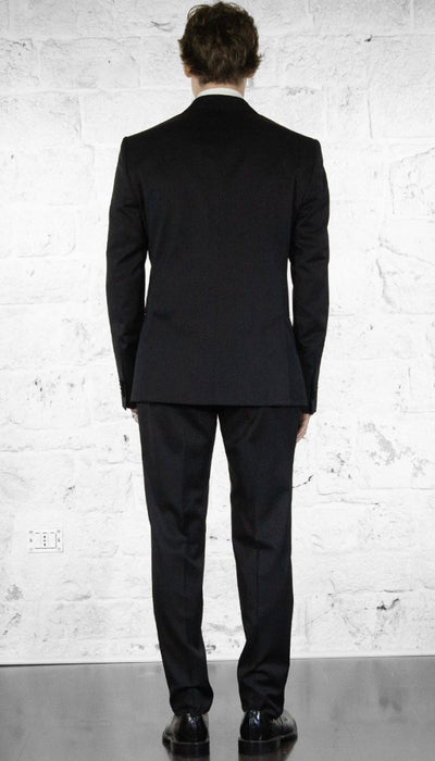 Angelo Toma Abito in lana pettinata reverse in raso Abiti e giacche - Boutique Luisa Trendy