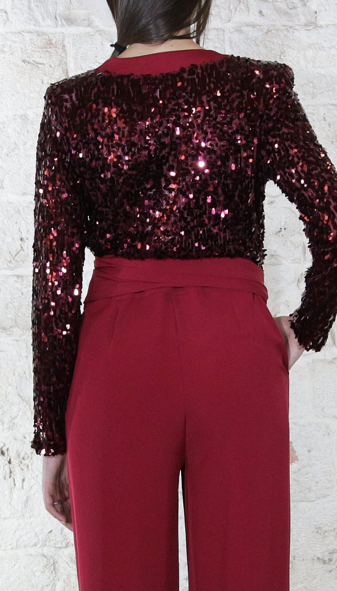 Atelier Legora Tuta in cady con paillettes Vestiti - Boutique Luisa Trendy