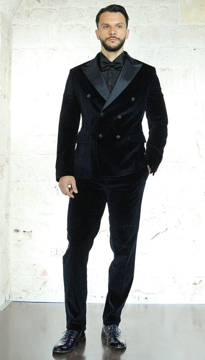 Brian Dales Abito doppiopetto in velluto Abiti e giacche - Boutique Luisa Trendy