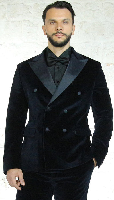 Brian Dales Abito doppiopetto in velluto Abiti e giacche - Boutique Luisa Trendy