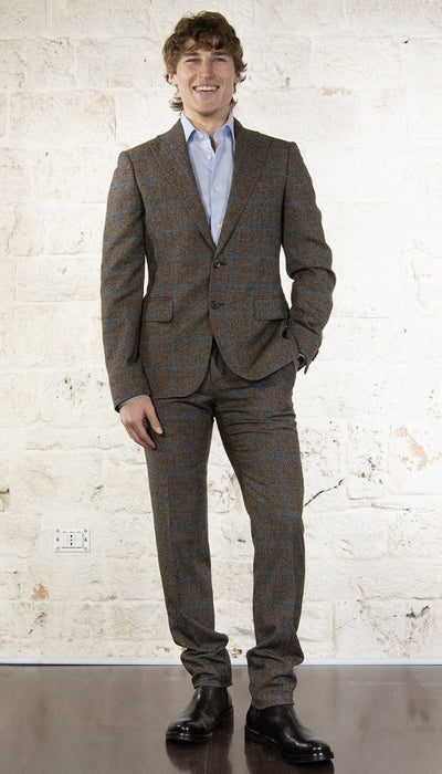 Brian Dales Abito in lana fantasia check Abiti e giacche - Boutique Luisa Trendy