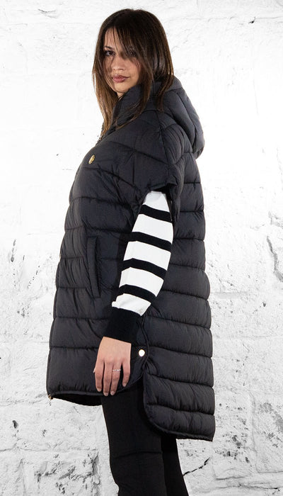 Conte Of Florence Cappa Piumino con cappuccio oversize Capispalla Donna - Boutique Luisa Trendy