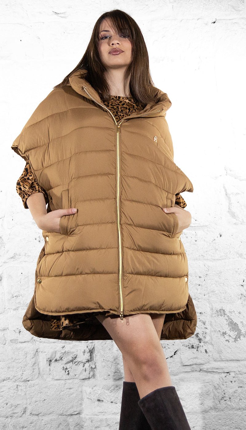 Conte Of Florence Cappa Piumino con cappuccio oversize Capispalla Donna - Boutique Luisa Trendy