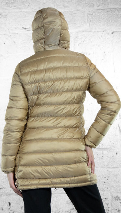 Conte of Florence Giaccone lungo trapuntato con cappuccio Capispalla Donna - Boutique Luisa Trendy