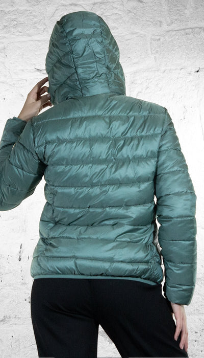 Conte Of Florence Piumino corto classico con cappuccio 6531119D Capispalla Donna - Boutique Luisa Trendy