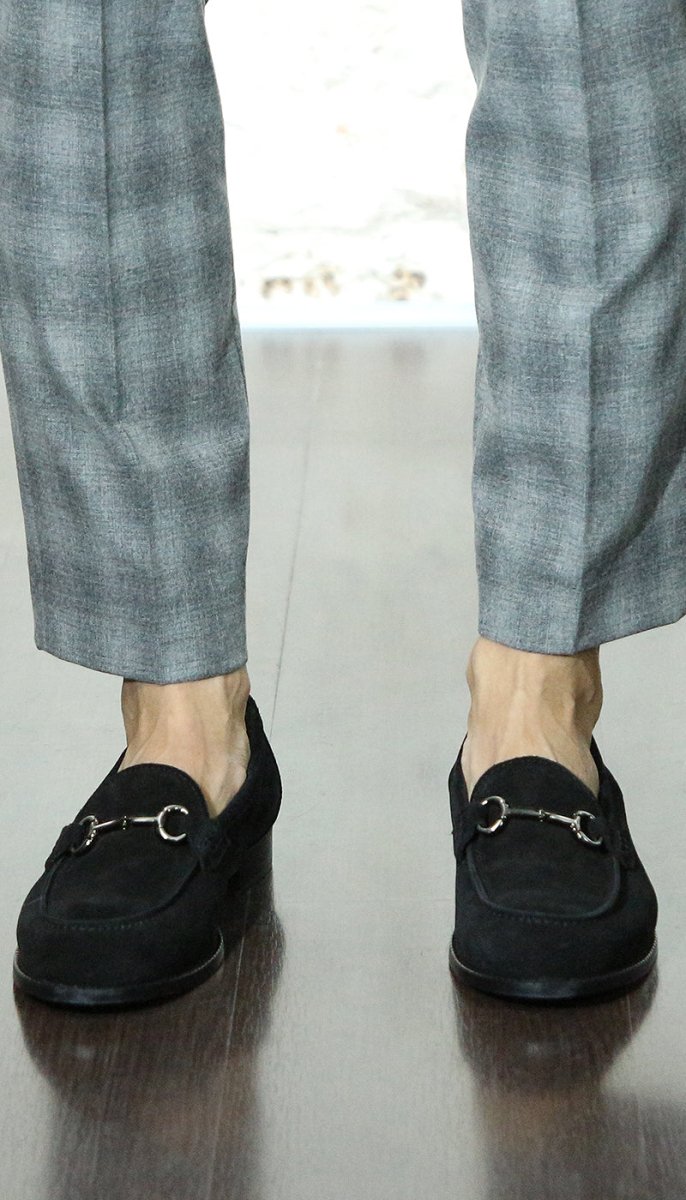 Crisci Scarpe Mocassini in camoscio con morsetto Scarpe Uomo - Boutique Luisa Trendy