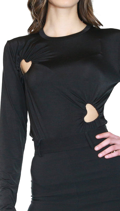 Denny Rose Body con cuori T-Shirt e top - Boutique Luisa Trendy