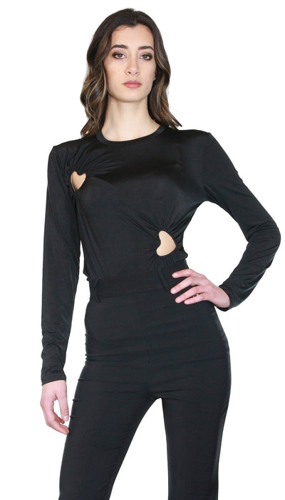 Denny Rose Body con cuori T-Shirt e top - Boutique Luisa Trendy