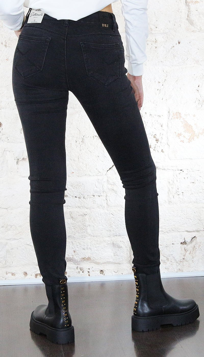 Denny Rose Jeans Jeans nero skinny Jeans - Boutique Luisa Trendy