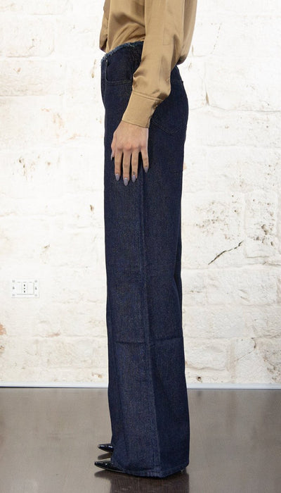 Denny Rose Jeans largo laminato 421ND26008 Jeans - Boutique Luisa Trendy