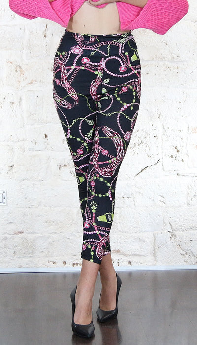 Denny Rose Jeans Leggings in jersey stampato Pantalone Donna - Boutique Luisa Trendy