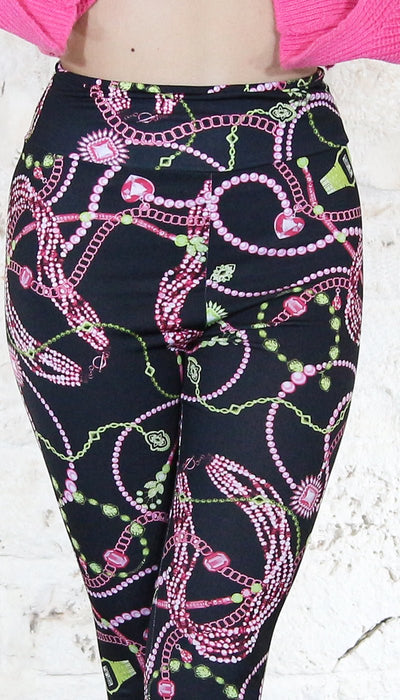 Denny Rose Jeans Leggings in jersey stampato Pantalone Donna - Boutique Luisa Trendy