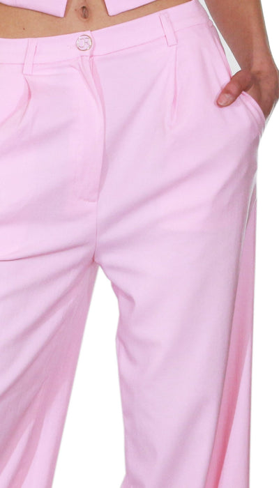 Denny Rose Pantalone con pinces a palazzo Pantalone Donna - Boutique Luisa Trendy