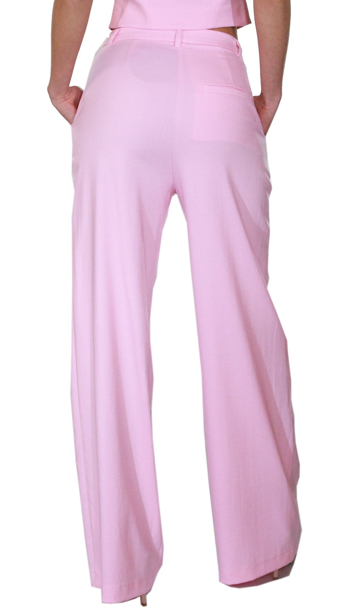 Denny Rose Pantalone con pinces a palazzo Pantalone Donna - Boutique Luisa Trendy