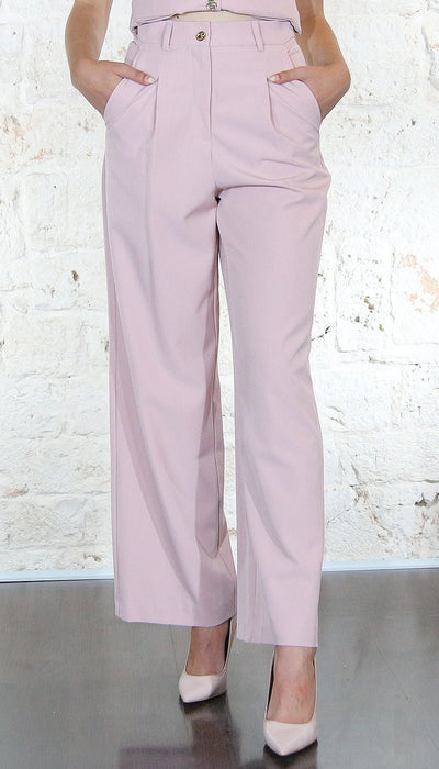 Denny Rose Pantaloni con pinces a palazzo Pantalone Donna - Boutique Luisa Trendy