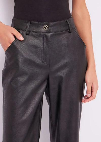 Denny Rose Pantaloni in similpelle Pantalone Donna - Boutique Luisa Trendy