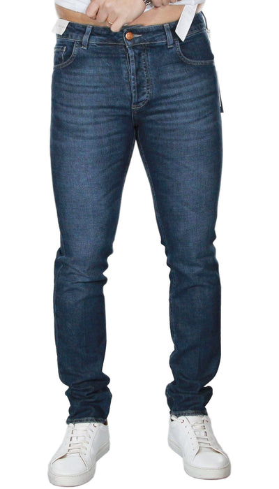 Entre Amis Jeans 5 tasche in denim Jeans Uomo - Boutique Luisa Trendy