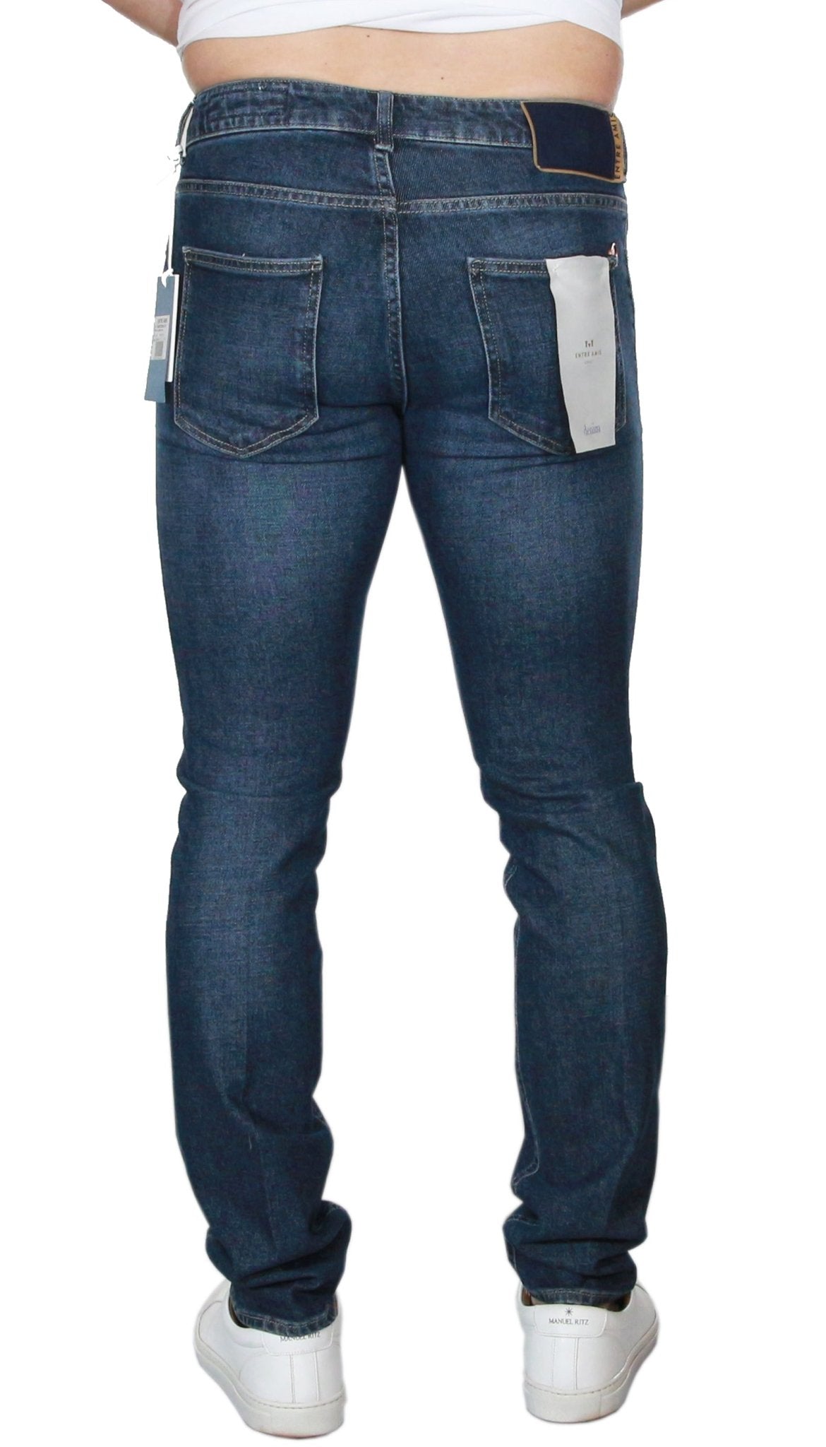 Entre Amis Jeans 5 tasche in denim Jeans Uomo - Boutique Luisa Trendy