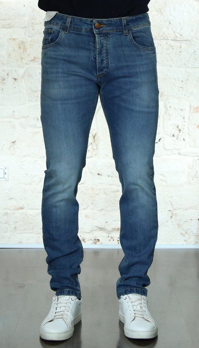 Entre Amis Jeans 5 tasche lungo Jeans Uomo - Boutique Luisa Trendy