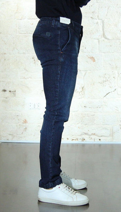 Entre Amis Jeans blu tasca america lungo Jeans Uomo - Boutique Luisa Trendy