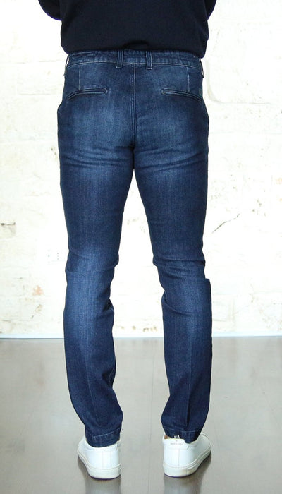 Entre Amis Jeans blu tasca america lungo Jeans Uomo - Boutique Luisa Trendy