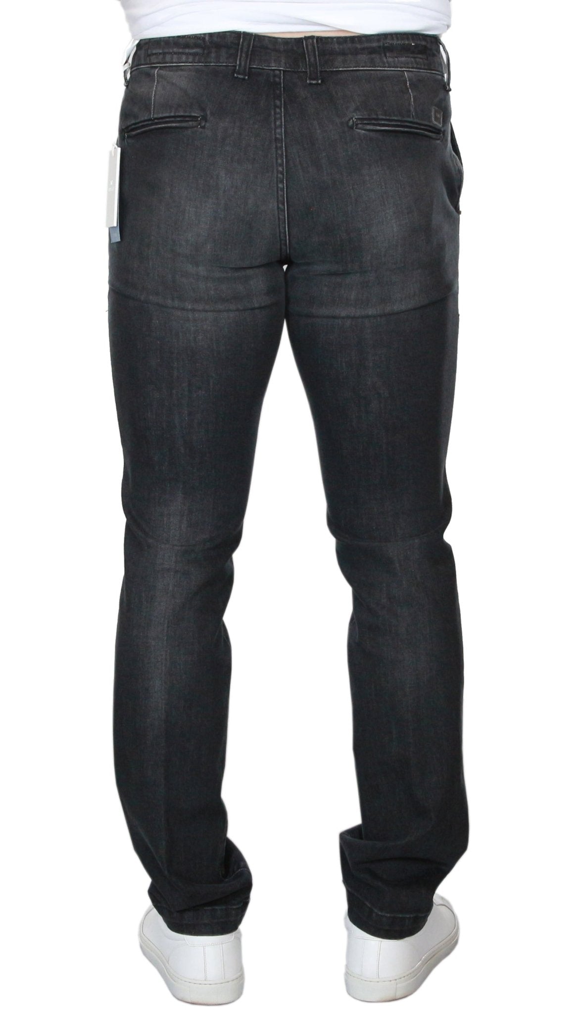 Entre Amis Jeans tasche america lavaggio denim nero Jeans Uomo - Boutique Luisa Trendy