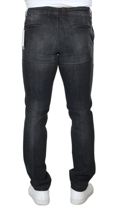 Entre Amis Jeans tasche america lavaggio denim nero Jeans Uomo - Boutique Luisa Trendy