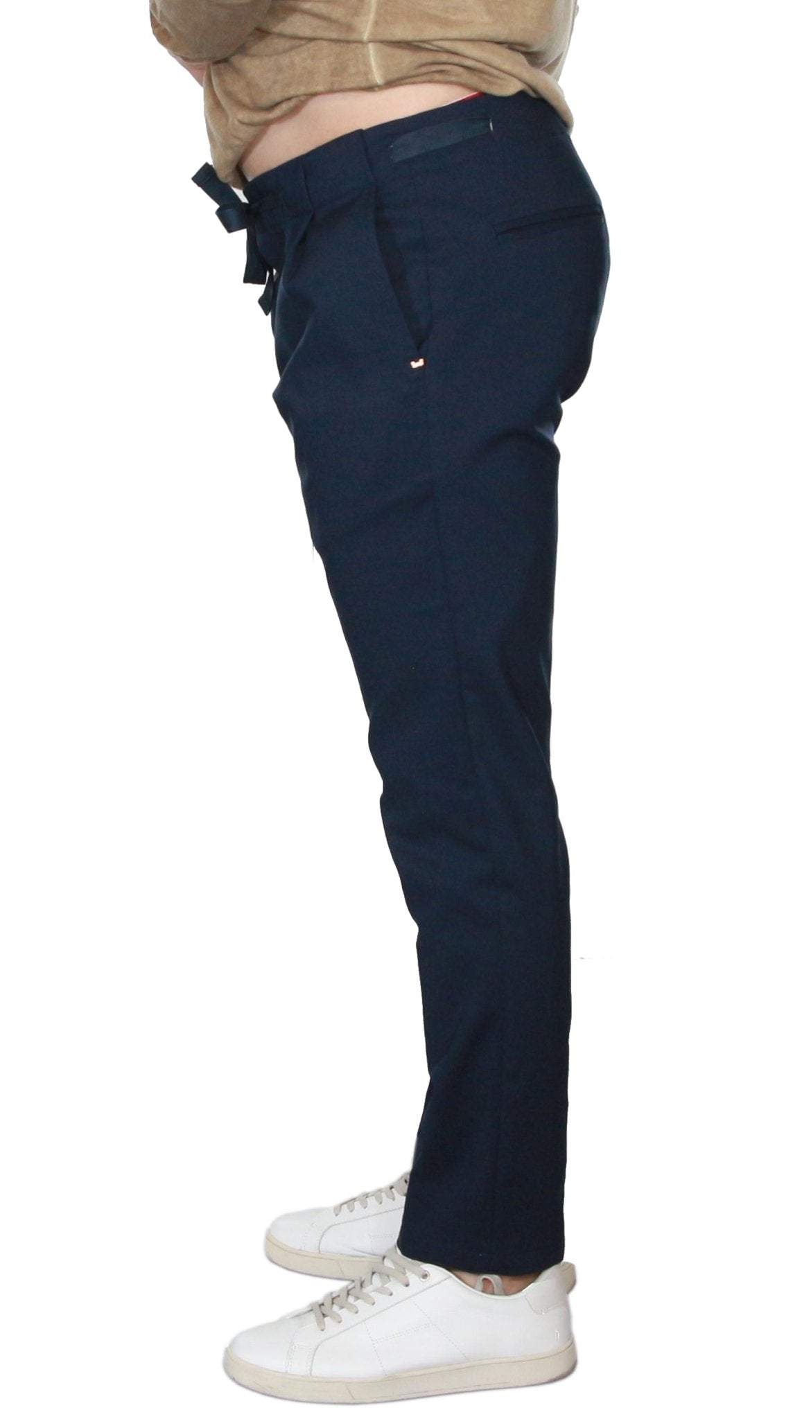 Entre Amis Pantalone con laccio in tessuto strech Pantaloni Uomo - Boutique Luisa Trendy