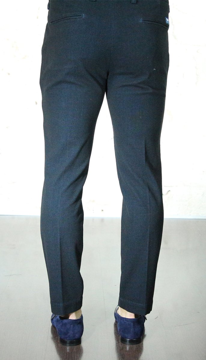 Entre Amis Pantalone corto con pinces in cotone smerigliato Pantaloni Uomo - Boutique Luisa Trendy