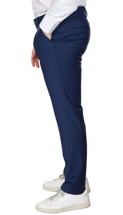 Entre Amis Pantalone corto con pinces in fresco lana Pantaloni Uomo - Boutique Luisa Trendy