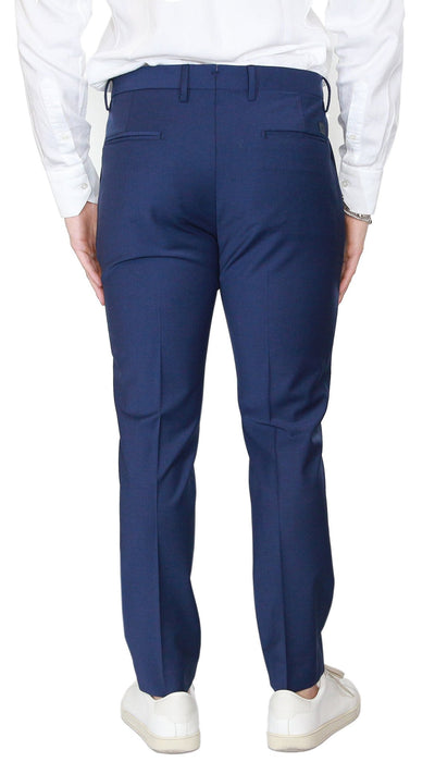 Entre Amis Pantalone corto con pinces in fresco lana Pantaloni Uomo - Boutique Luisa Trendy