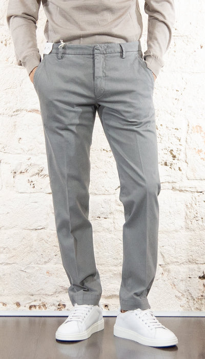 Entre Amis Pantalone corto in raso di cotone tasche america Pantaloni Uomo - Boutique Luisa Trendy