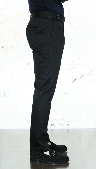 Entre Amis Pantalone doppia pinces con cinturino Pantaloni Uomo - Boutique Luisa Trendy