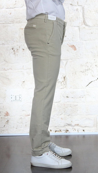 Entre Amis Pantalone lungo beige in fustagno Pantaloni Uomo - Boutique Luisa Trendy