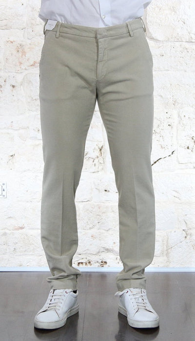 Entre Amis Pantalone lungo beige in fustagno Pantaloni Uomo - Boutique Luisa Trendy