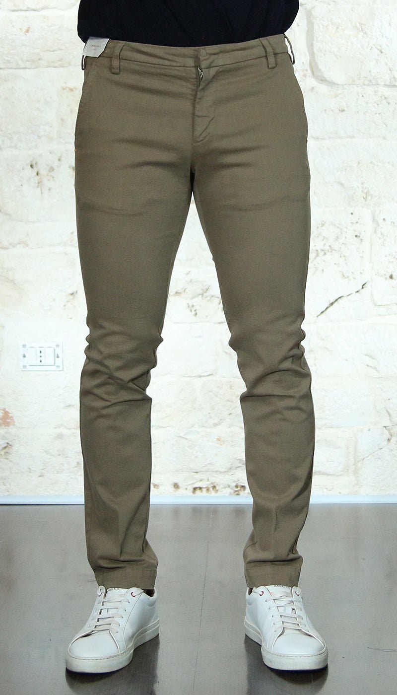 Entre Amis Pantalone tasche america lungo in cotone stretch Pantaloni Uomo - Boutique Luisa Trendy