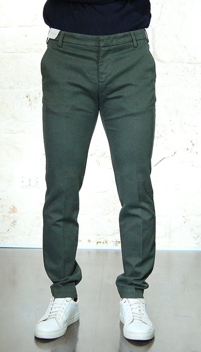 Entre Amis Pantalone tasche america lungo trama diagonale Pantaloni Uomo - Boutique Luisa Trendy