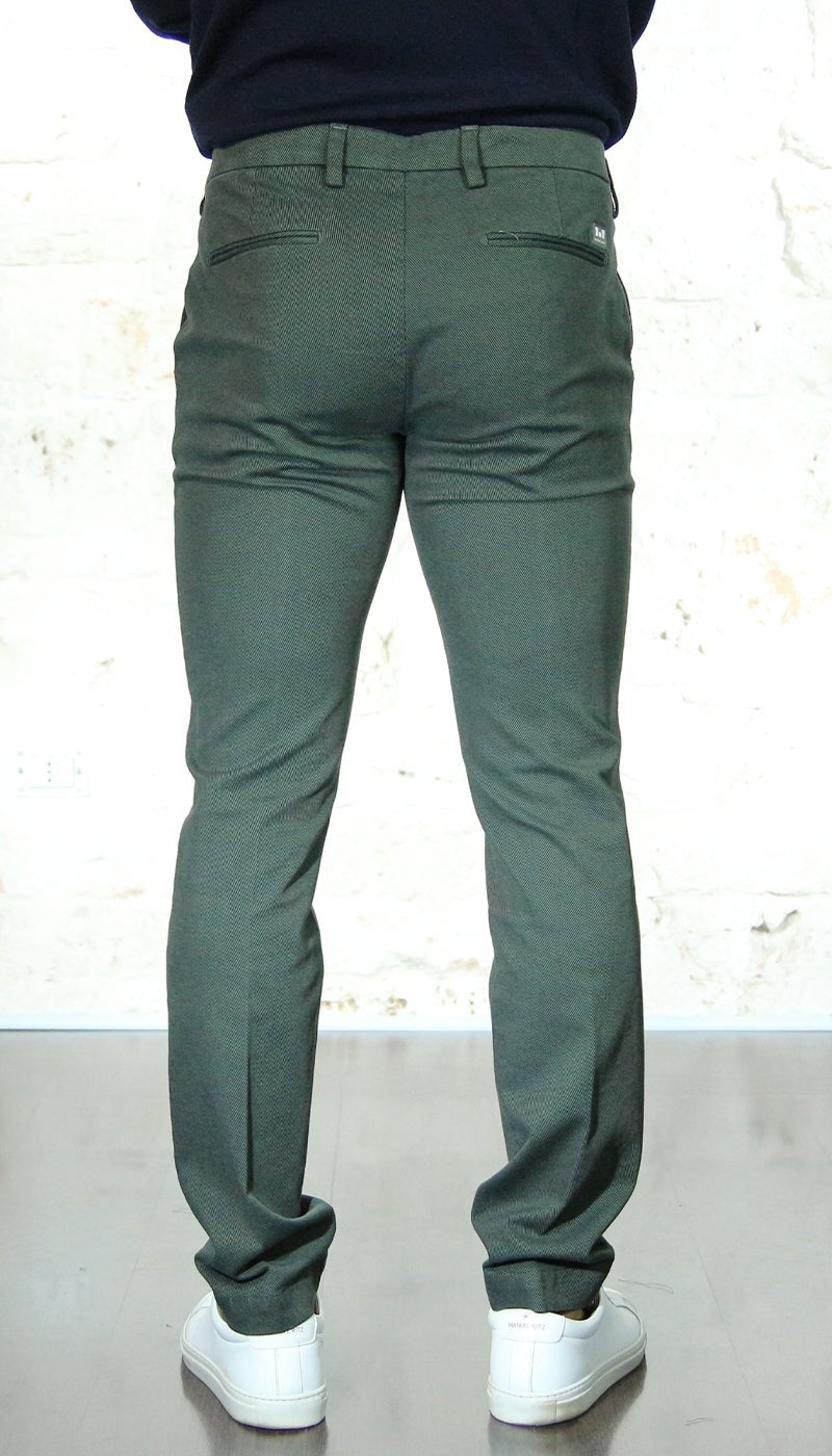 Entre Amis Pantalone tasche america lungo trama diagonale Pantaloni Uomo - Boutique Luisa Trendy