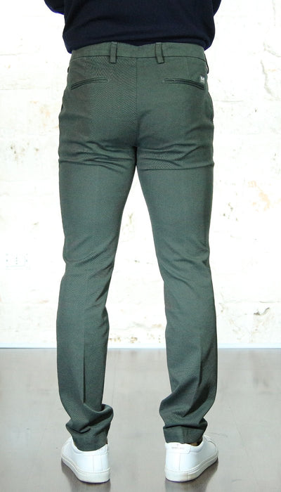 Entre Amis Pantalone tasche america lungo trama diagonale Pantaloni Uomo - Boutique Luisa Trendy