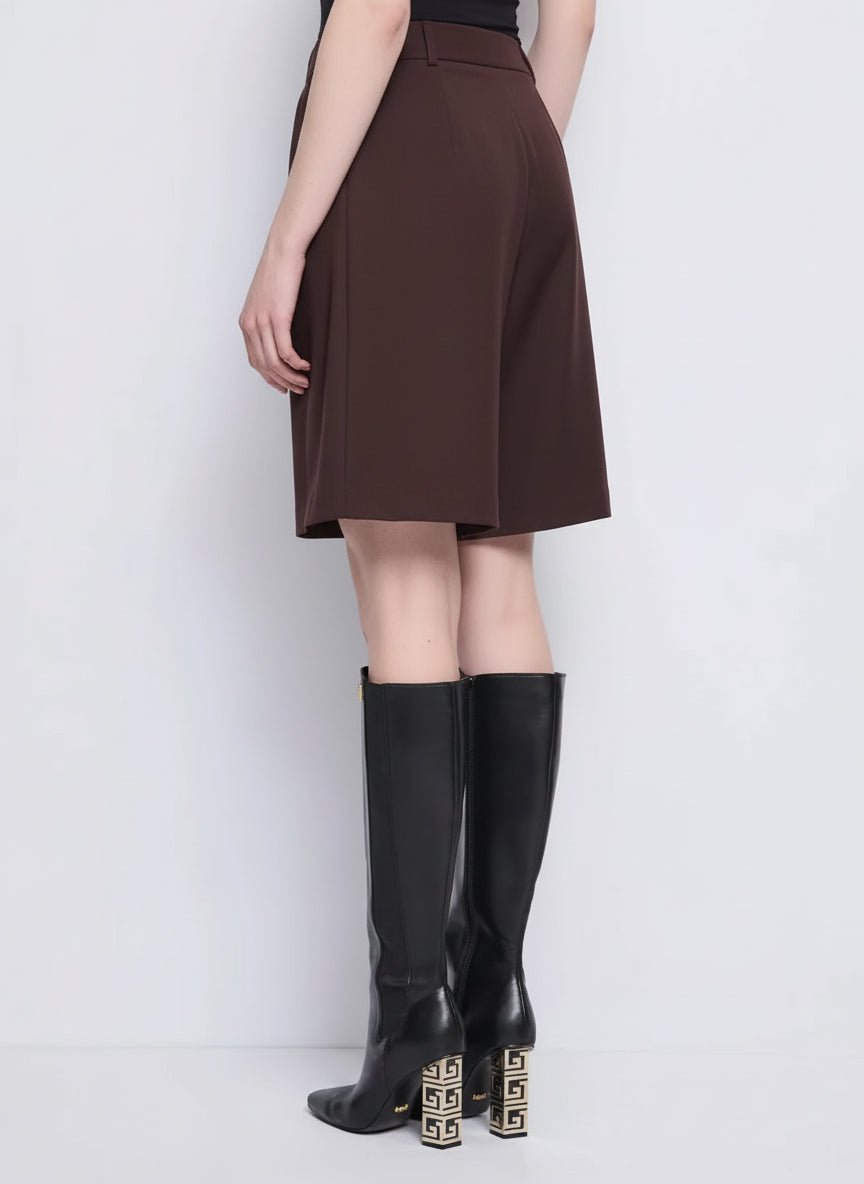 Gaudi Bermuda da donna a vita alta Shorts - Boutique Luisa Trendy