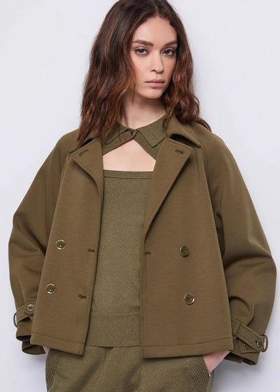 Gaudi Caban da donna doppiopetto in cotone Capispalla Donna - Boutique Luisa Trendy