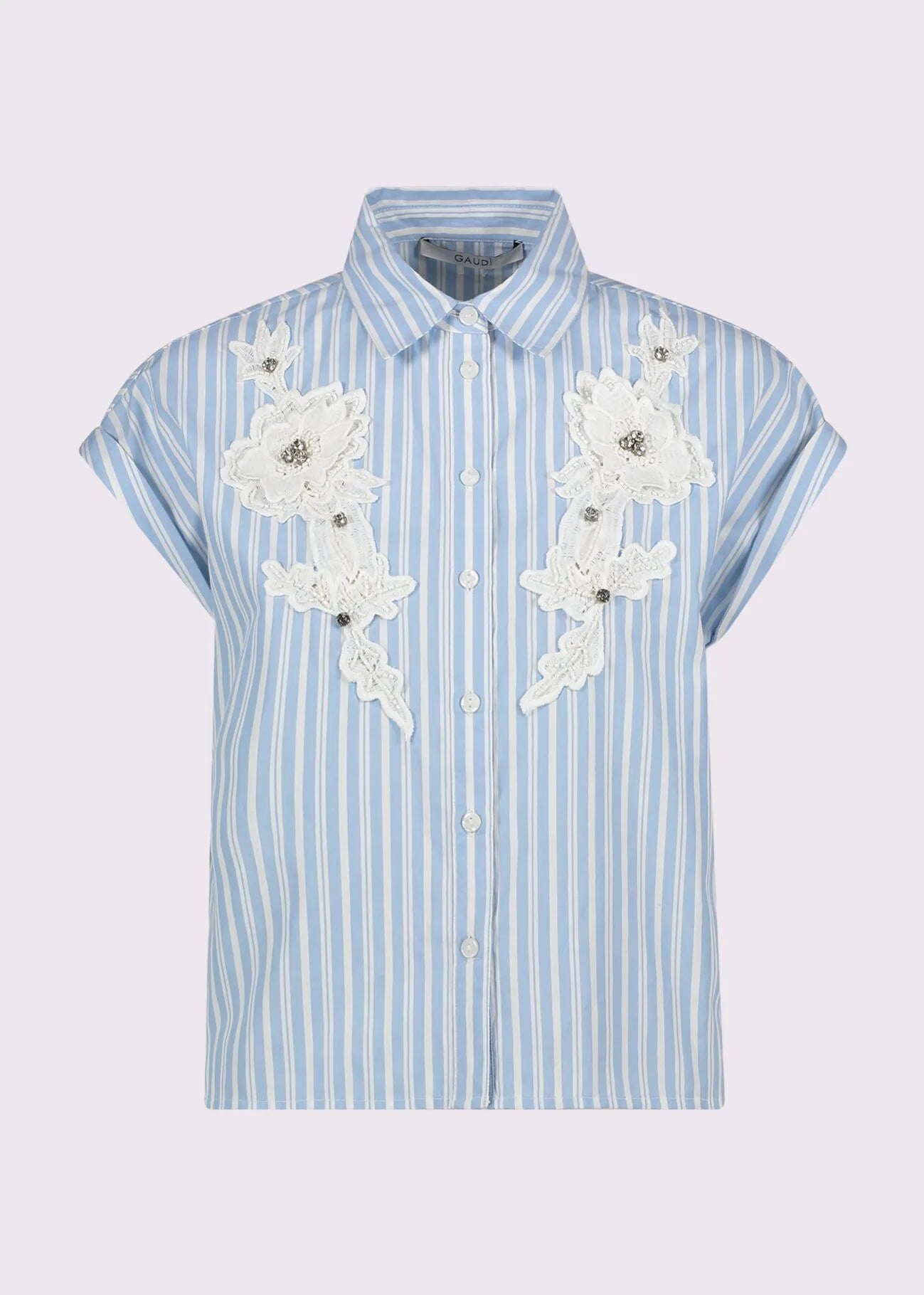 Gaudi Camicia da donna con maniche corte Bluse e camicie - Boutique Luisa Trendy