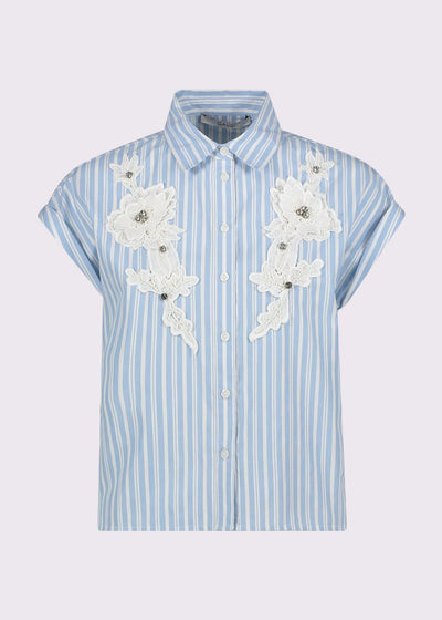 Gaudi Camicia da donna con maniche corte Bluse e camicie - Boutique Luisa Trendy