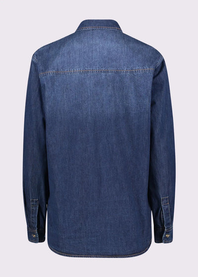 Gaudi Camicia da donna in denim con paillettes Bluse e camicie - Boutique Luisa Trendy
