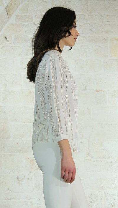 Gaudì Camicia in cotone e lurex Bluse e camicie - Boutique Luisa Trendy