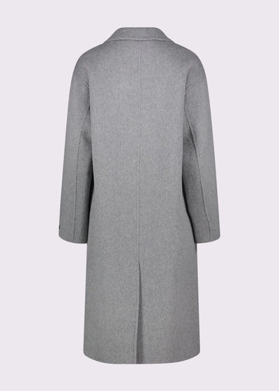 Gaudi Cappotto da donna in panno grigio oversize